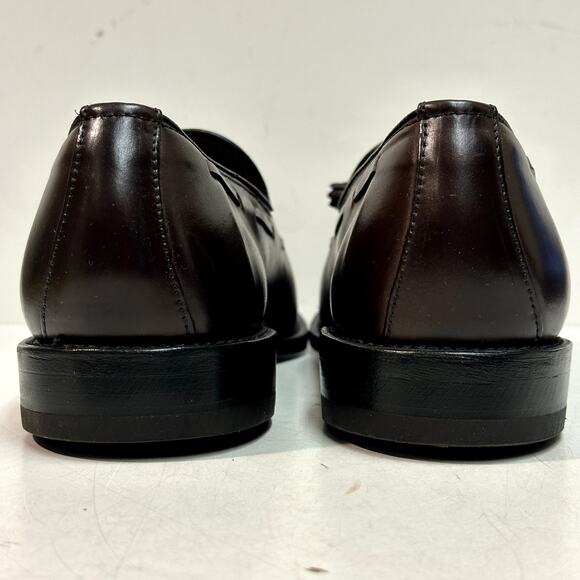 FULLY RESOLED Allen Edmonds Grayson Tassel Loafer Color 8 Shell Cordovan 11 C main image 4